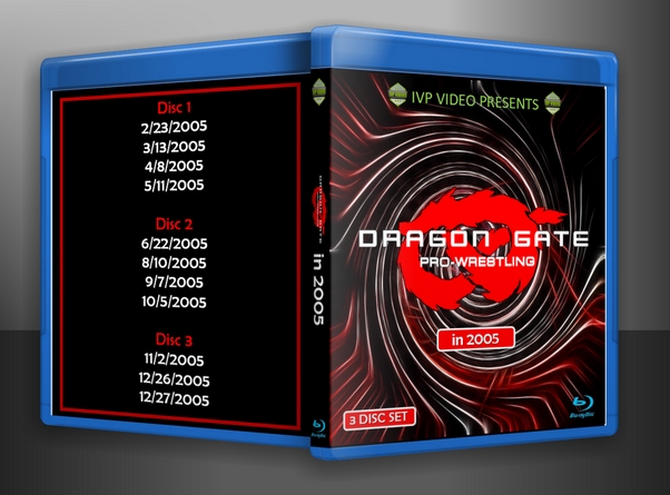 Dragon Gate in 2005 (3 Disc Blu-Ray with Cover Art)