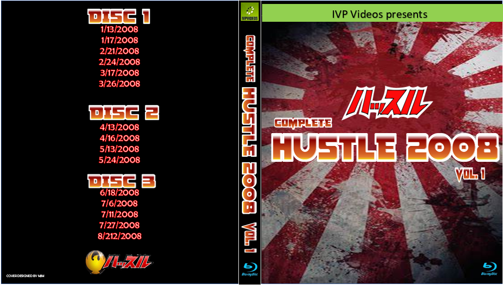 Complete Hustle in 2008 V.1 (3 Disc Blu-Ray with Cover Art)
