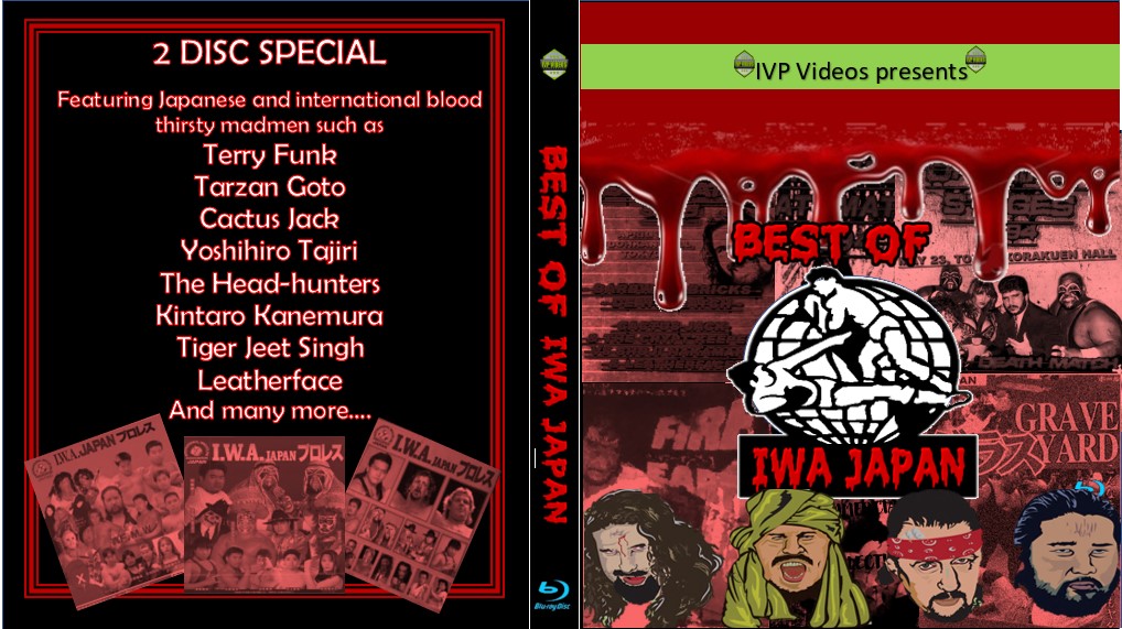 Best of IWA Japan (2 Discs Blu-Ray with Cover Art)