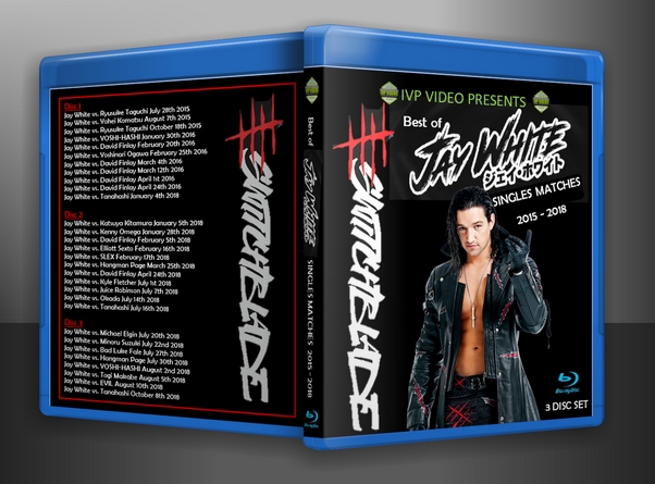 Best of Jay White in 2015-2018 (3 Disc Blu-Ray with Cover Art)