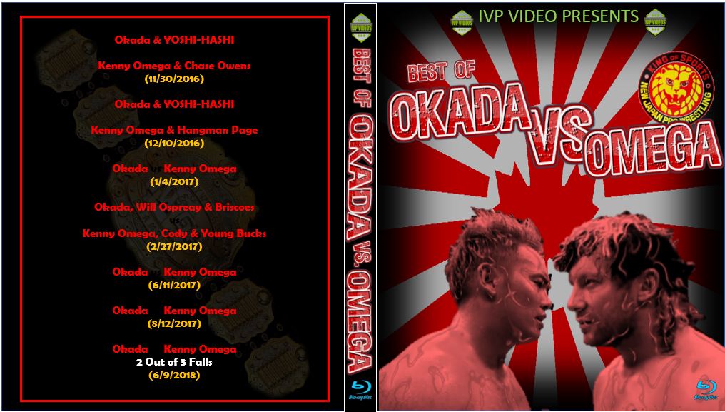 Best of Okada vs. Omega (Blu-Ray with Cover Art)