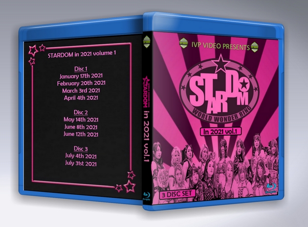 Stardom in 2021 (3 Disc Blu-Ray with Cover Art)