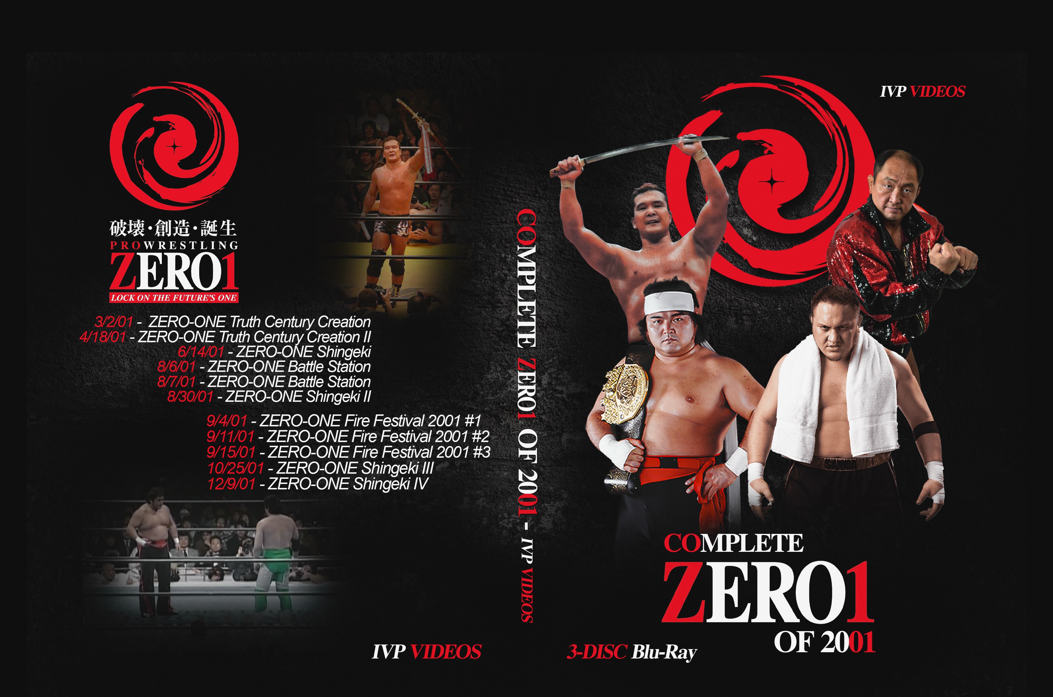 Complete Zero1 in 2001 (3 Disc Blu-Ray with Cover Art)