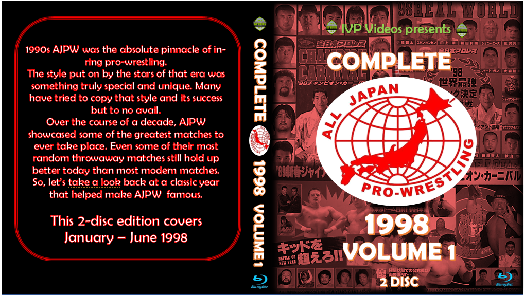AJPW in 1998 V.1 (2 Discs with Cover Art)