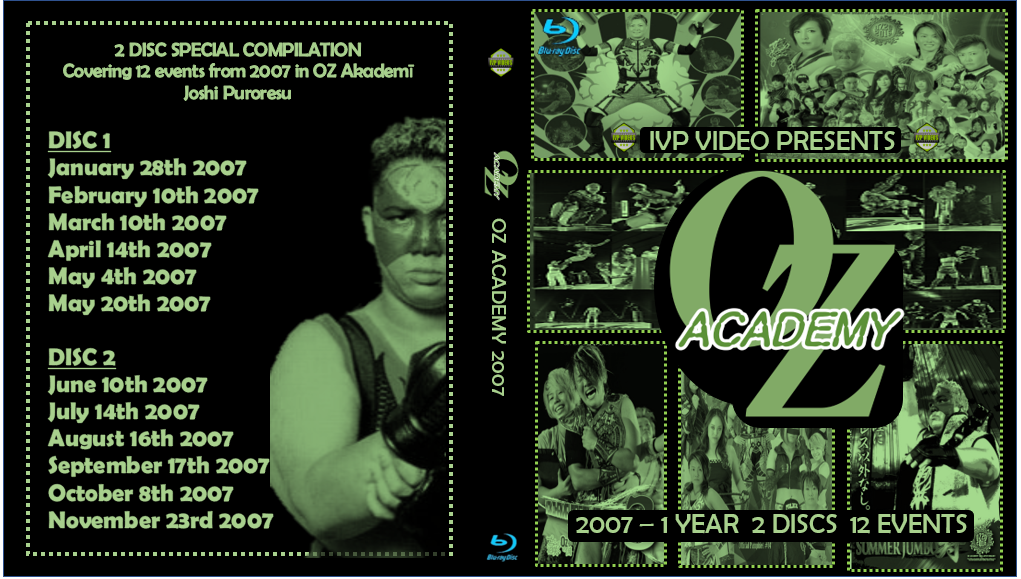 Oz Academy in 2007 (2 Disc Blu-Ray with Cover Art)