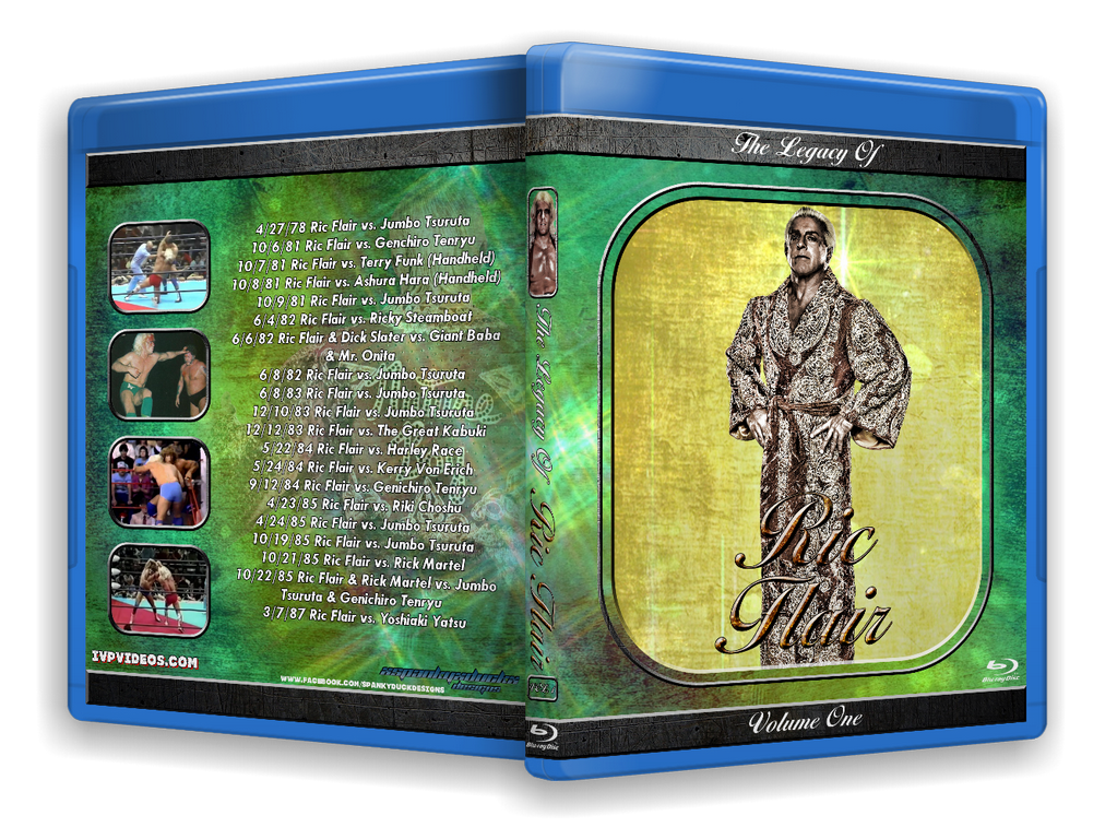 Legacy of Ric Flair V.1 (Blu-Ray with Cover Art)