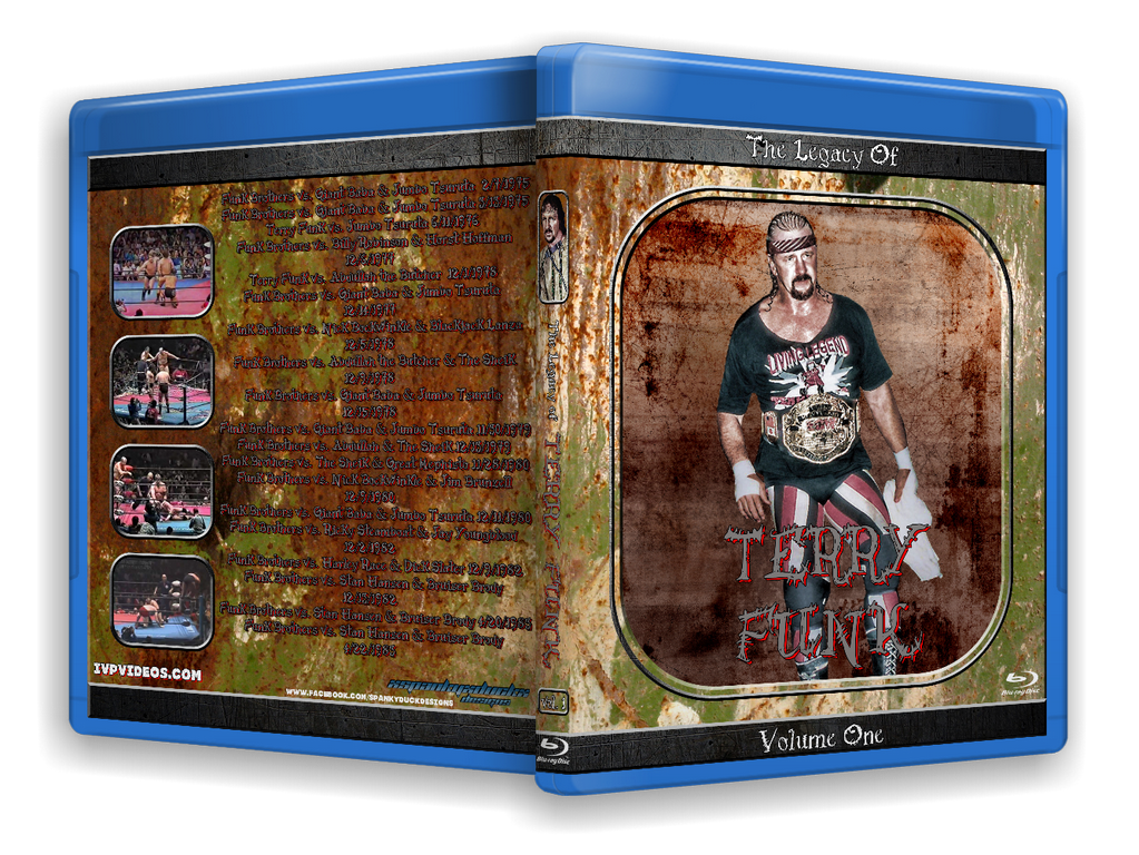 Legacy of Terry Funk V.1 (Blu-Ray with Cover Art)