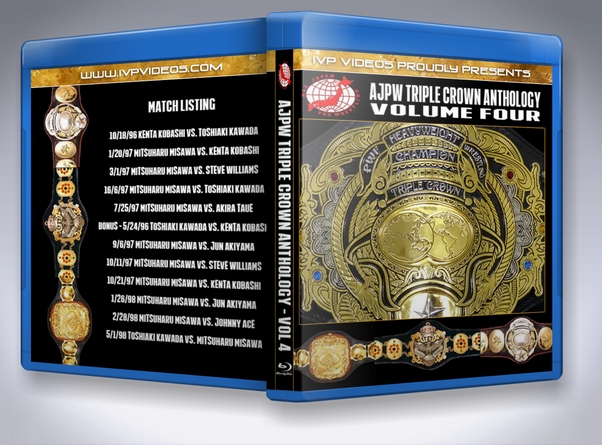 History of AJPW Triple Crown Title V.4 (Blu-Ray with Cover Art)