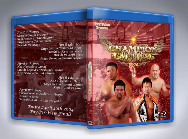 AJPW Champions Carnival 2004 (Blu-Ray with Cover Art)