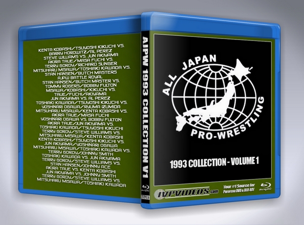 Best of AJPW 1993 V.1 (Blu-Ray with Cover Art)