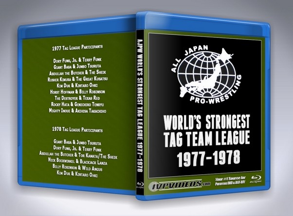 AJPW 1977-1978 Tag League (Blu-Ray with Cover Art)