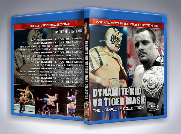 Best of Dynamite Kid vs. Tiger Mask (Blu-Ray with Cover Art)