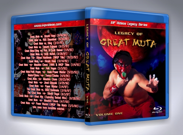 Best of Great Muta V.1 (Blu-Ray with Cover Art)