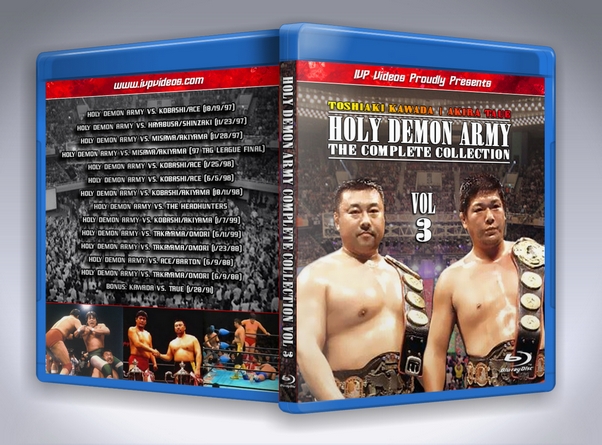 Best of Holy Demon Army V.03 (Blu-Ray with Cover Art)