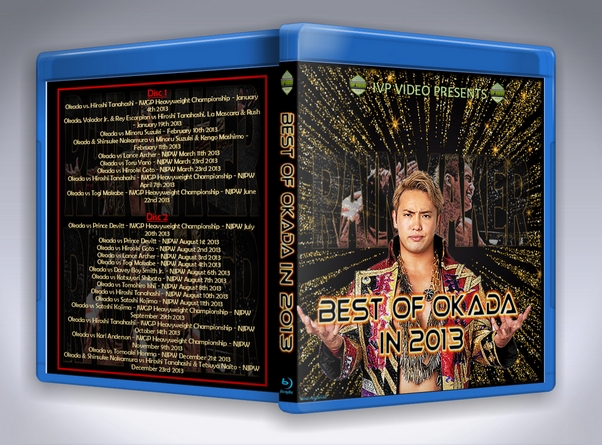 Best of Okada in 2013 (2 Disc Blu-Ray with Cover Art)