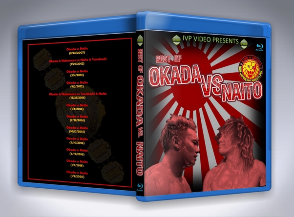 Best of Okada vs. Naito (Blu-Ray with Cover Art)