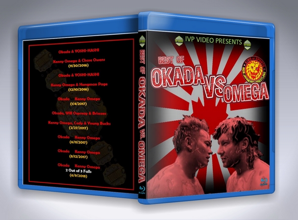 Best of Okada vs. Omega (Blu-Ray with Cover Art)