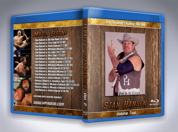 Best of Stan Hansen V.2 (Blu-Ray with Cover Art)