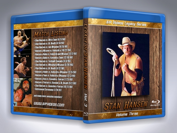 Best of Stan Hansen V.3 (Blu-Ray with Cover Art)