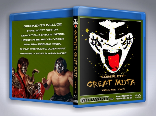 Complete Great Muta V.2 (Blu-Ray with Cover Art)