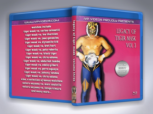 Legacy of Tiger Mask V.3 (Blu-Ray with Cover Art)