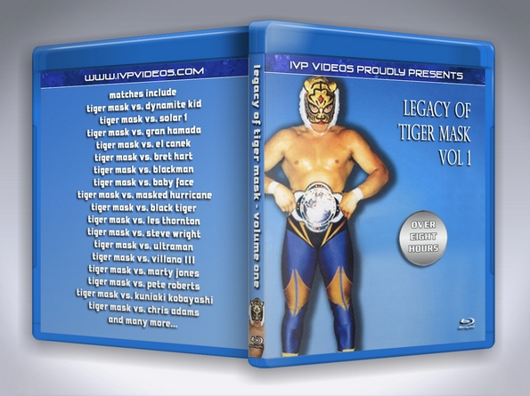 Legacy of Tiger Mask V.1 (Blu-Ray with Cover Art)