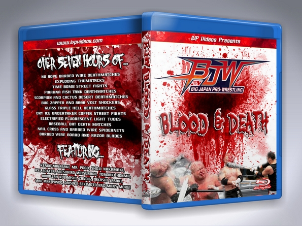 BJPW Blood and Death (Blu-Ray with Cover Art)