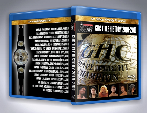 NOAH GHC Title History 2010-2011 (Blu-Ray with Cover Art)