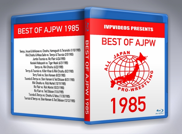 Best of AJPW in 1985 (Blu-Ray Disc With Cover Art)