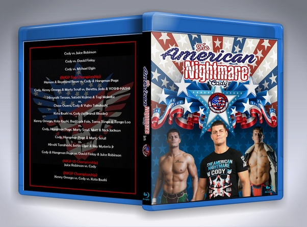 Best of Cody Rhodes in Japan (Blu-Ray with Cover Art)