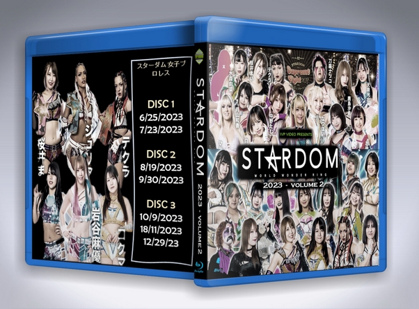 Stardom in 2023 V.2 (3 Disc Blu-Ray With Cover Art)