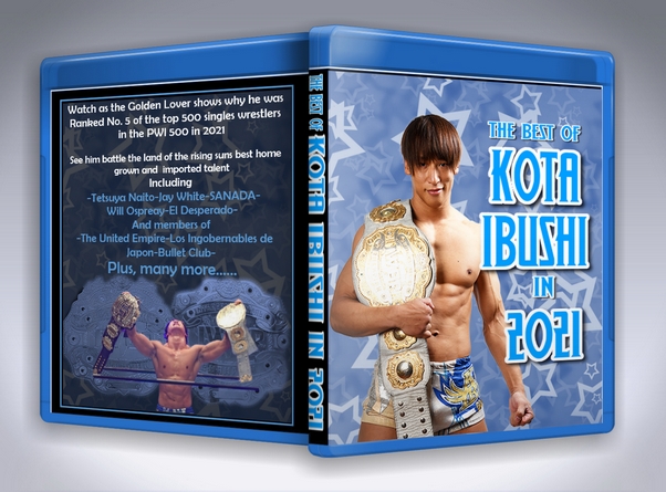 Best of Kota Ibushi in 2021 (Blu-Ray With Cover Art)