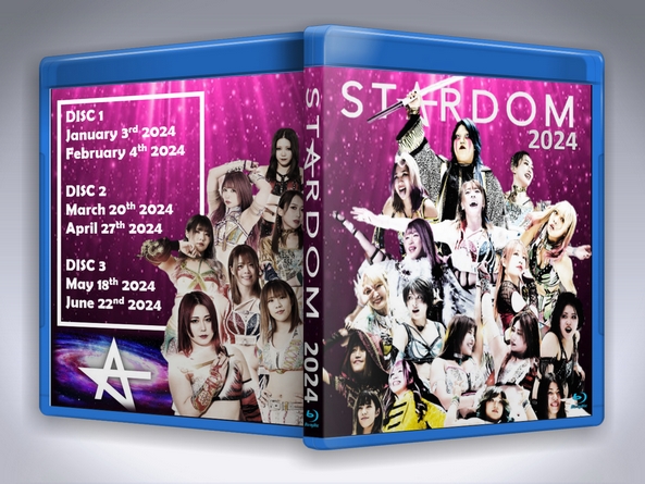 Stardom in 2024 (3 Disc Blu-Ray With Cover Art)