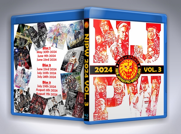NJPW in 2024 V.3 (3 Disc Set With Cover Art)