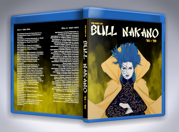 Best of Bull Nakano 1985-1989 (2 Disc Blu-Ray With Cover Art)