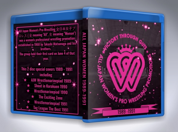 AJW 1989-1991 (2 Disc Blu-Ray With Cover Art)
