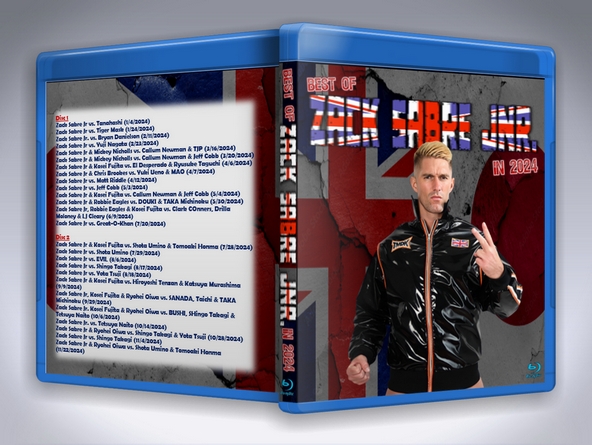Best of Zack Sabre Jr in  2024 (2 Disc Blu-Ray)