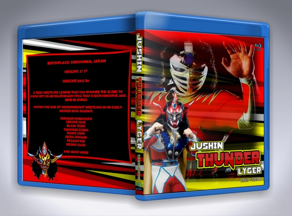 Best of Jushin Lyger in 1989-1990 (3 Disc Blu-Ray With Cover Art)
