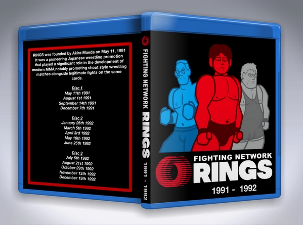 RINGS 1991-1992 (3 Disc Blu-Ray With Cover Art)