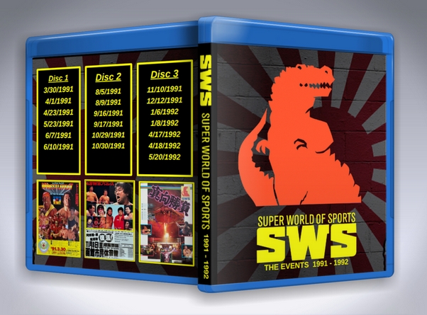 SWS Events 1991-1992 (3 Disc Blu-Ray With Cover Art)