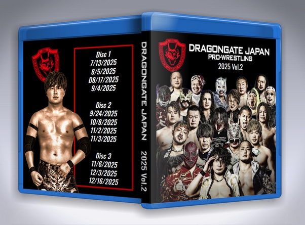 Dragon Gate in 2025 V.2 (3 Disc Blu-Ray With Cover Art)