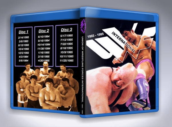 UWFi 1993-1995 (3 Disc Blu-Ray With Cover Art)