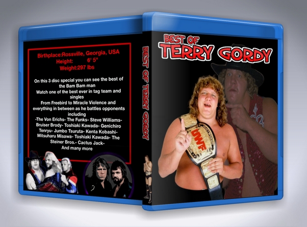 Best of Terry Gordy in Japan (3 Disc Blu-Ray With Cover Art)