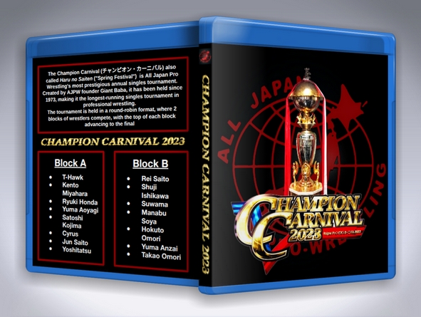 AJPW Champions Carnival 2023 (2 Disc Blu-Ray With Cover Art)