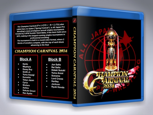 AJPW Champions Carnival 2024 (2 Disc Set With Cover Art)