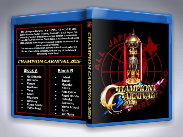 AJPW Champs Carnival 2026 (2 Disc Blu-Ray With Cover Art)