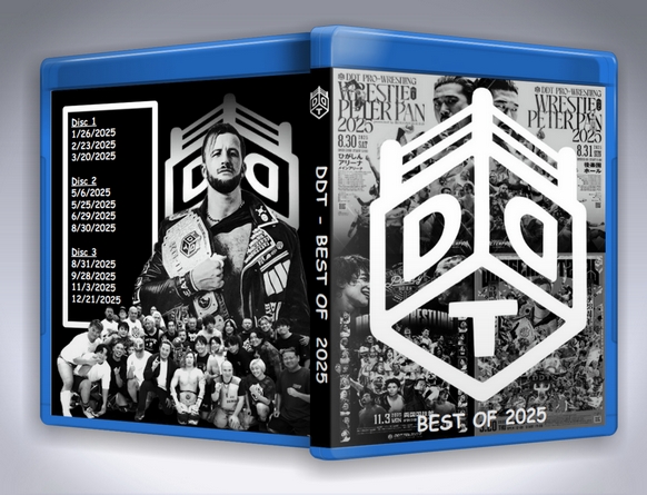 DDT in 2025 (3 Disc Blu-Ray With Cover Art)