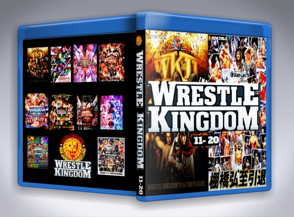 NJPW WrestleKingdom 11-20 (3 Disc Blu-Ray With Cover Art)