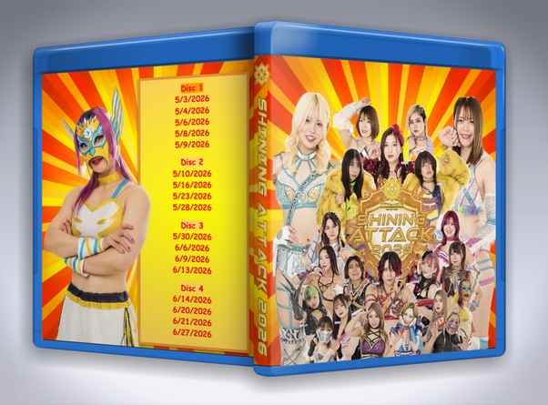 Marigold Shining Attack 2026 (4 Disc Blu-Ray With Cover Art)