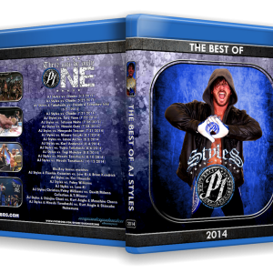 Best of AJ Styles in 2014 (Blu-Ray with Cover Art)